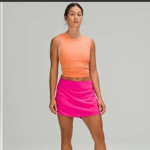 Lululemon Pace Rival Mid Rise Skirt *Tall size 8